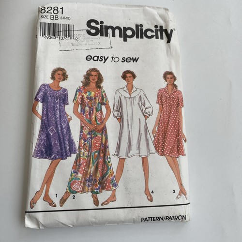Simplicity 8281 sewing pattern - simplicity,