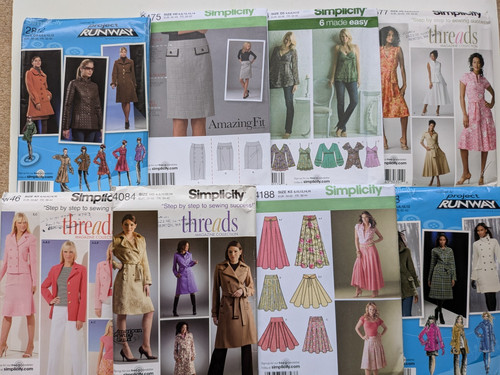 Simplicity sewing patterns - sewing,