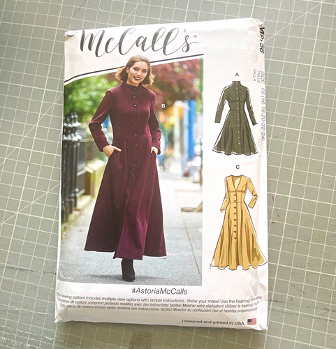 Mccall m8156 misses - misses', coat