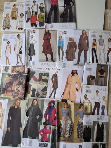 Vogue sewing patterns - patterns, unused