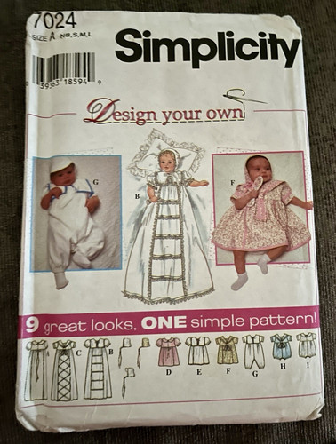 Simplicity 7024 infant dress - simplicity,