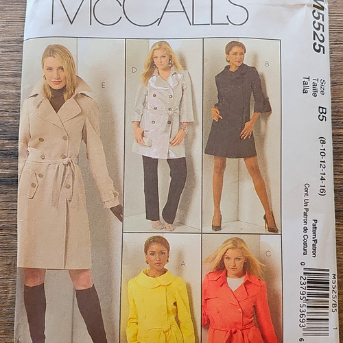 Mccalls m5525 womens coat - mccalls,
