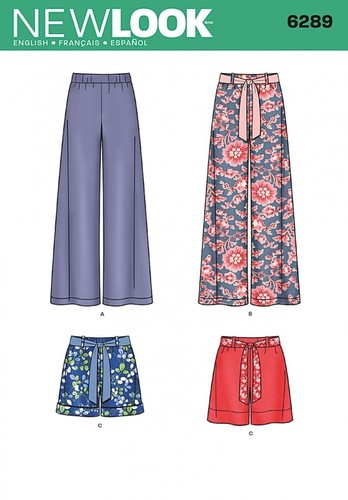 New look sewing pattern 6289 - new,