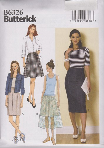 Sewing pattern skirt with - sewing,