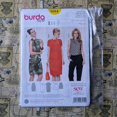 Burda sewing pattern 6914 - burda,