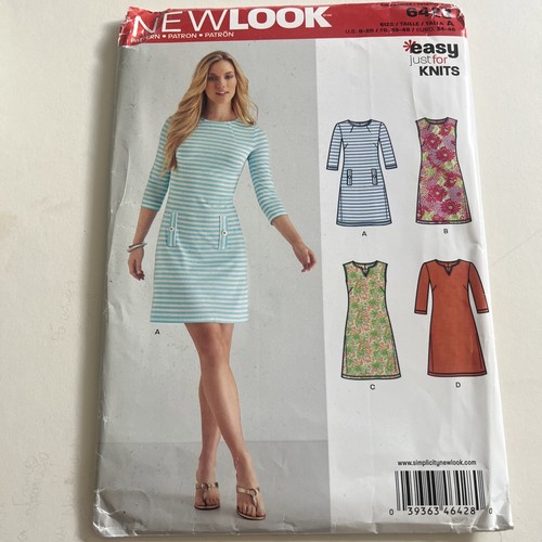 New look sewing pattern dress - new,