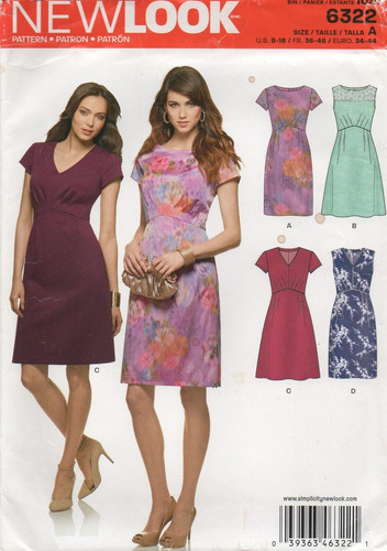 New look sewing pattern 6322 - pattern,