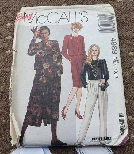 Easy mccalls 4989 - easy, skirt