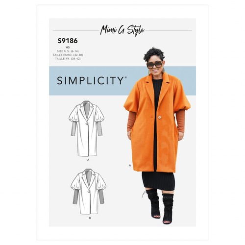 Simplicity 9186 sewing pattern - simplicity,