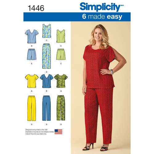 Simplicity 1446 women - women's, tops