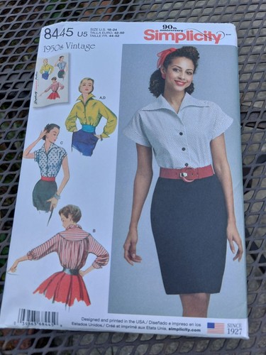 Simplicity 8445 1950s vintage - 8445,