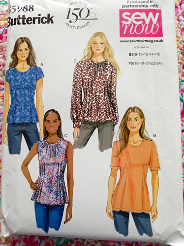 Butterick b5988 women - b5988, women's