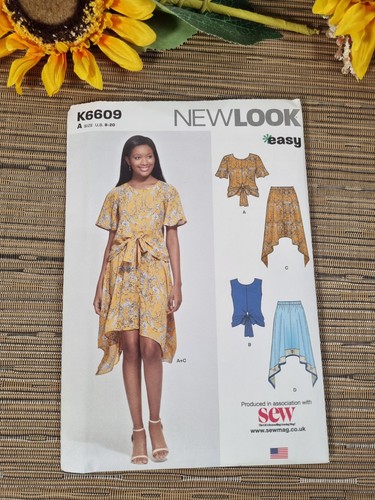 New look sewing pattern - pattern, k6609