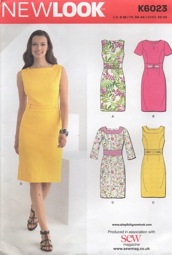 New look sewing pattern - sewing,