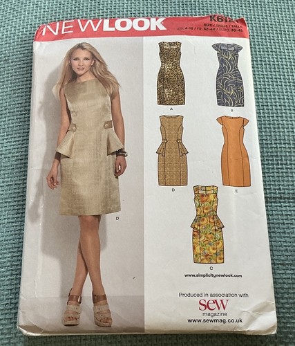 New look sewing pattern k6124 - look, pattern.