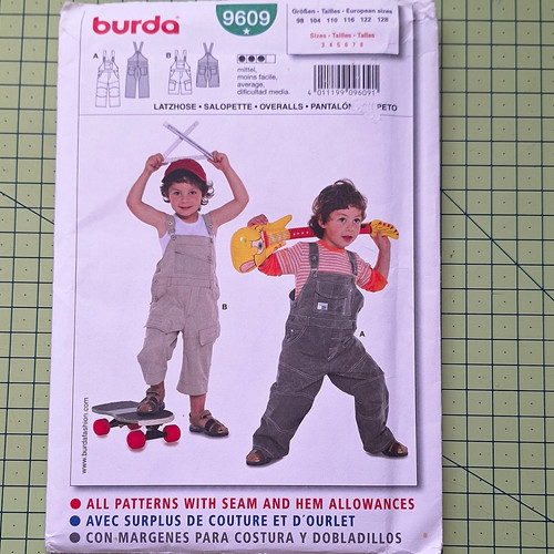 Burda 9609 child unisex - 9609,