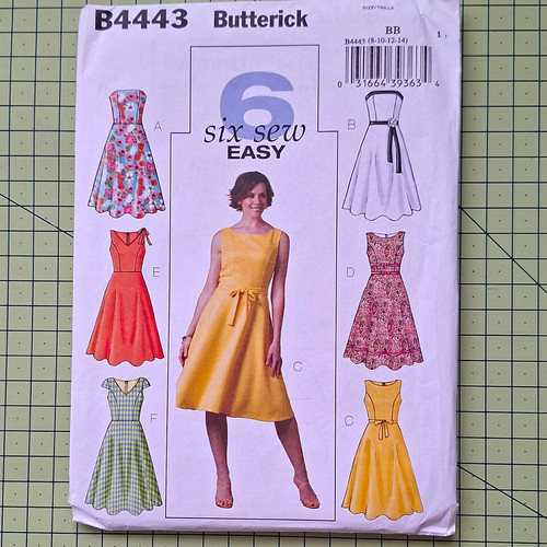 Butterick b4443 misses - misses, petite