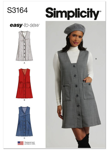 Simplicity 3164 dresses - 3164, misses