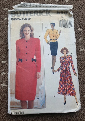 Butterick 5101 top and skirt - top,