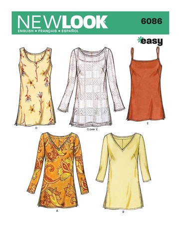 New look 6086 misses - look, &