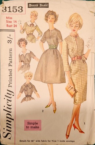 Vintage dress simplicity - vintage,