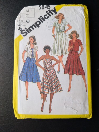 Simplicity 5845 vintage ladies - simplicity,